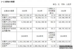 沃格光电2020年归属净利润降逾七成